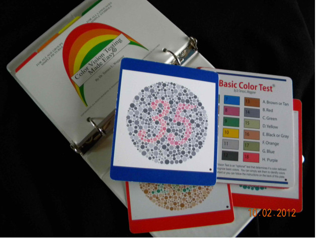 Badanie widzenia barwnego (Colour Vision Testing Made Easy)