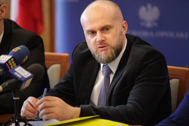 Wiceminister zdrowia Krzysztof Łanda
