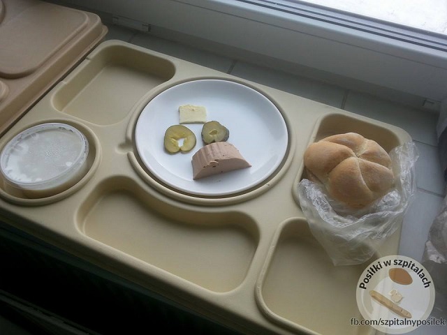 jedzenie w szpitalu