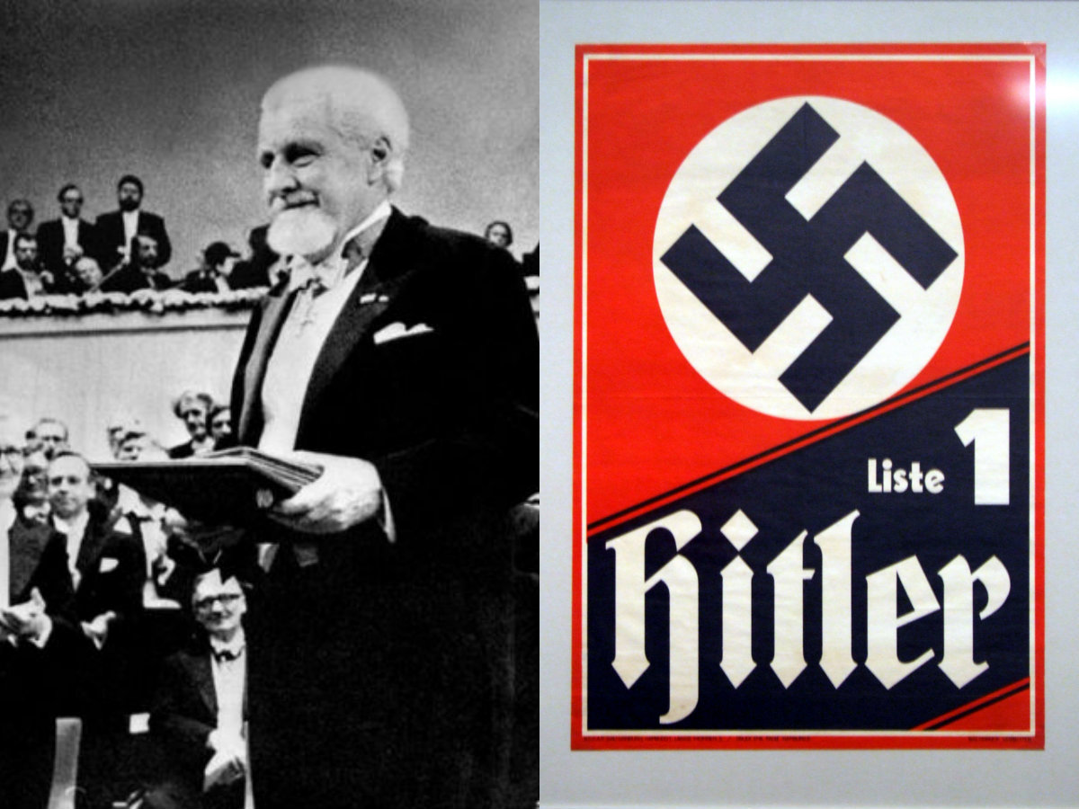 Konrad Lorenz, swastika, Nazi, Hitler