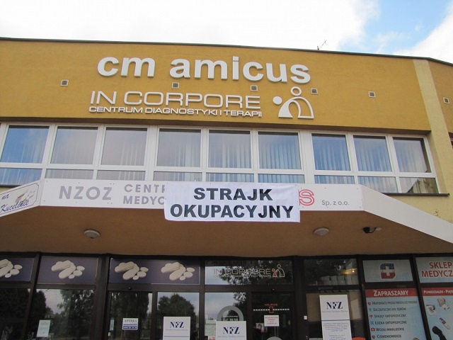 Amicus, głodówka, strajk, protest