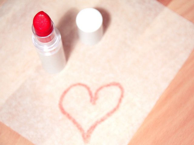 heart, lipstick, love, woman
