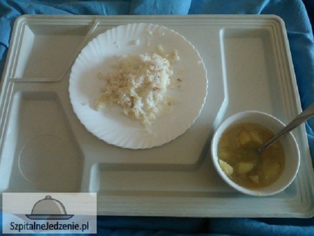 szpitalne jedzenie